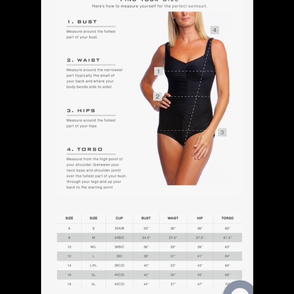 NWT Maxine of Hollywood Skirted Swim Bottom - Picture 7 of 7